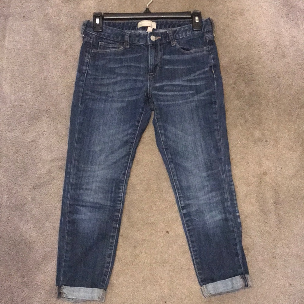 Banana Republic Cropped Skinny Jeans